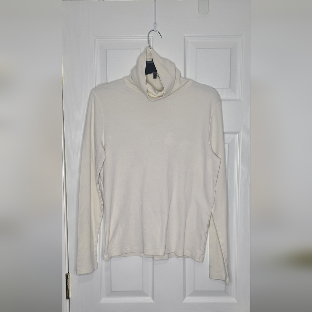 White Turtleneck